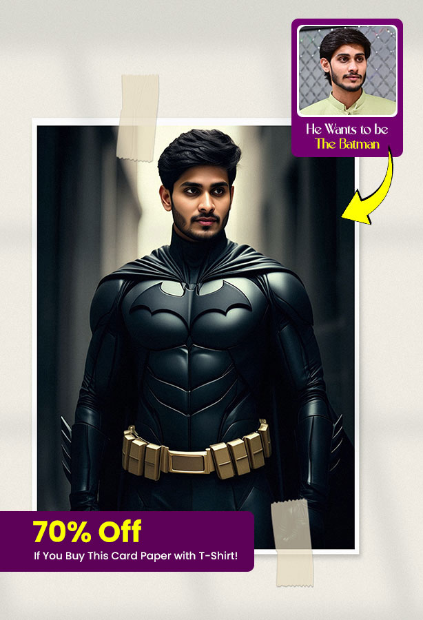 At Milgya Store, we turn your imagination into reality with Customized DTF Printed T-Shirts! 🌟 Whether you want to see yourself as a powerful superhero, a future doctor, astronaut, or anything you dream of, we've got you covered. 📸 How It Works: - Provide Us Your Picture. - We transform your image into your desired superhero or profession. - Your artwork will be printed on premium T-shirts using DTF Printing. - We Deliver it To Your Doorstep. ✅ Why Choose Milgya Store? We offer Washable, water-resistant, and scratch-resistant T-Shirts and Pictures are made uniquely for You! 📲 Visit Our Website: www.milgya.com Contact Us Through WhatsApp: 0335 9869666 Or Click This Link to Chat with Us on WhatSApp: https://wa.me/qr/AKMEOCNQYUHKO1 📱 Follow Us On Social Media: Facebook: https://www.facebook.com/milgyastore/ Instagram: https://www.instagram.com/milgyastore/ Pinterest: https://www.pinterest.com/milgyastore/ Youtube: https://www.youtube.com/@milgyastore/ #MilgyaStore #DreamsToReality #CustomTShirt #DTFPrinting #DTFPrints #DTFPrintingPakistan #CustomDTFPrinting #FutureProfession #PersonalizedGifts #TShirtPrinting #CustomTShirtPrint #DTFDesigns