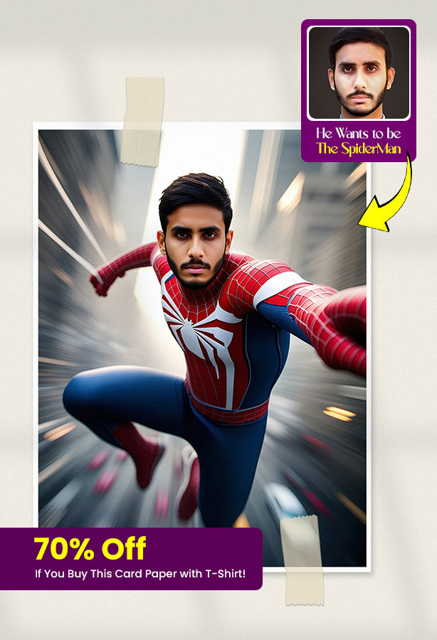 At Milgya Store, we turn your imagination into reality with Customized DTF Printed T-Shirts! 🌟 Whether you want to see yourself as a powerful superhero, a future doctor, astronaut, or anything you dream of, we've got you covered. 📸 How It Works: - Provide Us Your Picture. - We transform your image into your desired superhero or profession. - Your artwork will be printed on premium T-shirts using DTF Printing. - We Deliver it To Your Doorstep. ✅ Why Choose Milgya Store? We offer Washable, water-resistant, and scratch-resistant T-Shirts and Pictures are made uniquely for You! 📲 Visit Our Website: www.milgya.com Contact Us Through WhatsApp: 0335 9869666 Or Click This Link to Chat with Us on WhatSApp: https://wa.me/qr/AKMEOCNQYUHKO1 📱 Follow Us On Social Media: Facebook: https://www.facebook.com/milgyastore/ Instagram: https://www.instagram.com/milgyastore/ Pinterest: https://www.pinterest.com/milgyastore/ Youtube: https://www.youtube.com/@milgyastore/ #MilgyaStore #DreamsToReality #CustomTShirt #DTFPrinting #DTFPrints #DTFPrintingPakistan #CustomDTFPrinting #FutureProfession #PersonalizedGifts #TShirtPrinting #CustomTShirtPrint #DTFDesigns