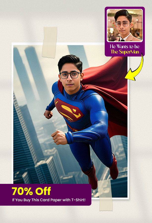 At Milgya Store, we turn your imagination into reality with Customized DTF Printed T-Shirts! 🌟 Whether you want to see yourself as a powerful superhero, a future doctor, astronaut, or anything you dream of, we've got you covered. 📸 How It Works: - Provide Us Your Picture. - We transform your image into your desired superhero or profession. - Your artwork will be printed on premium T-shirts using DTF Printing. - We Deliver it To Your Doorstep. ✅ Why Choose Milgya Store? We offer Washable, water-resistant, and scratch-resistant T-Shirts and Pictures are made uniquely for You! 📲 Visit Our Website: www.milgya.com Contact Us Through WhatsApp: 0335 9869666 Or Click This Link to Chat with Us on WhatSApp: https://wa.me/qr/AKMEOCNQYUHKO1 📱 Follow Us On Social Media: Facebook: https://www.facebook.com/milgyastore/ Instagram: https://www.instagram.com/milgyastore/ Pinterest: https://www.pinterest.com/milgyastore/ Youtube: https://www.youtube.com/@milgyastore/ #MilgyaStore #DreamsToReality #CustomTShirt #DTFPrinting #DTFPrints #DTFPrintingPakistan #CustomDTFPrinting #FutureProfession #PersonalizedGifts #TShirtPrinting #CustomTShirtPrint #DTFDesigns