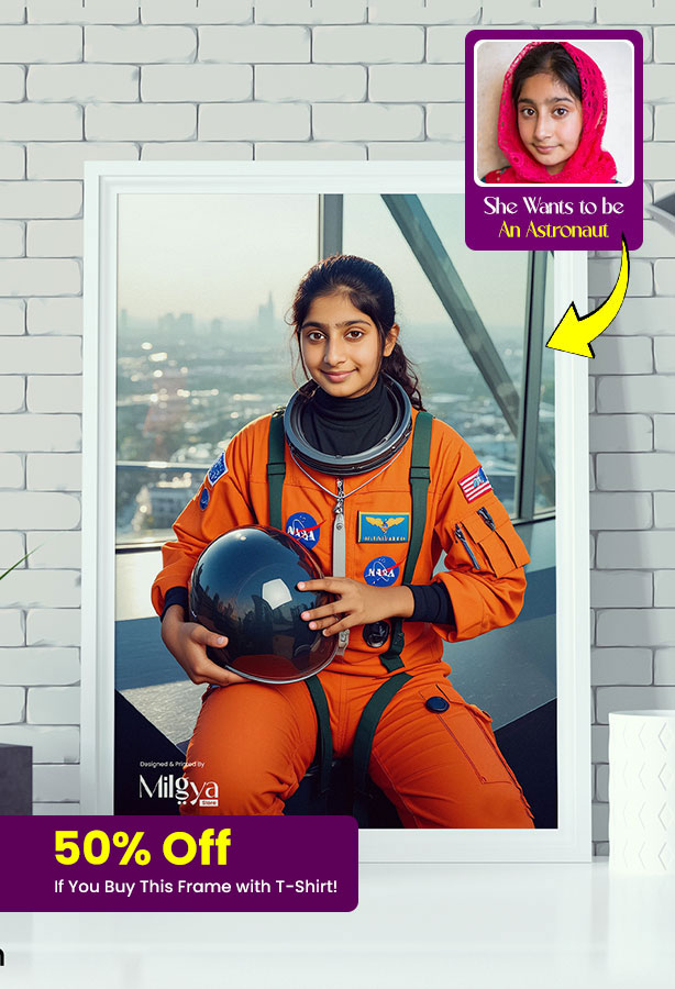 At Milgya Store, we turn your imagination into reality with Customized DTF Printed T-Shirts! 🌟 Whether you want to see yourself as a powerful superhero, a future doctor, astronaut, or anything you dream of, we've got you covered. 📸 How It Works: - Provide Us Your Picture. - We transform your image into your desired superhero or profession. - Your artwork will be printed on premium T-shirts using DTF Printing. - We Deliver it To Your Doorstep. ✅ Why Choose Milgya Store? We offer Washable, water-resistant, and scratch-resistant T-Shirts and Pictures are made uniquely for You! 📲 Visit Our Website: www.milgya.com Contact Us Through WhatsApp: 0335 9869666 Or Click This Link to Chat with Us on WhatSApp: https://wa.me/qr/AKMEOCNQYUHKO1 📱 Follow Us On Social Media: Facebook: https://www.facebook.com/milgyastore/ Instagram: https://www.instagram.com/milgyastore/ Pinterest: https://www.pinterest.com/milgyastore/ Youtube: https://www.youtube.com/@milgyastore/ #MilgyaStore #DreamsToReality #CustomTShirt #DTFPrinting #DTFPrints #DTFPrintingPakistan #CustomDTFPrinting #FutureProfession #PersonalizedGifts #TShirtPrinting #CustomTShirtPrint #DTFDesigns