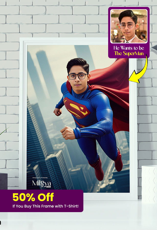 At Milgya Store, we turn your imagination into reality with Customized DTF Printed T-Shirts! 🌟 Whether you want to see yourself as a powerful superhero, a future doctor, astronaut, or anything you dream of, we've got you covered. 📸 How It Works: - Provide Us Your Picture. - We transform your image into your desired superhero or profession. - Your artwork will be printed on premium T-shirts using DTF Printing. - We Deliver it To Your Doorstep. ✅ Why Choose Milgya Store? We offer Washable, water-resistant, and scratch-resistant T-Shirts and Pictures are made uniquely for You! 📲 Visit Our Website: www.milgya.com Contact Us Through WhatsApp: 0335 9869666 Or Click This Link to Chat with Us on WhatSApp: https://wa.me/qr/AKMEOCNQYUHKO1 📱 Follow Us On Social Media: Facebook: https://www.facebook.com/milgyastore/ Instagram: https://www.instagram.com/milgyastore/ Pinterest: https://www.pinterest.com/milgyastore/ Youtube: https://www.youtube.com/@milgyastore/ #MilgyaStore #DreamsToReality #CustomTShirt #DTFPrinting #DTFPrints #DTFPrintingPakistan #CustomDTFPrinting #FutureProfession #PersonalizedGifts #TShirtPrinting #CustomTShirtPrint #DTFDesigns