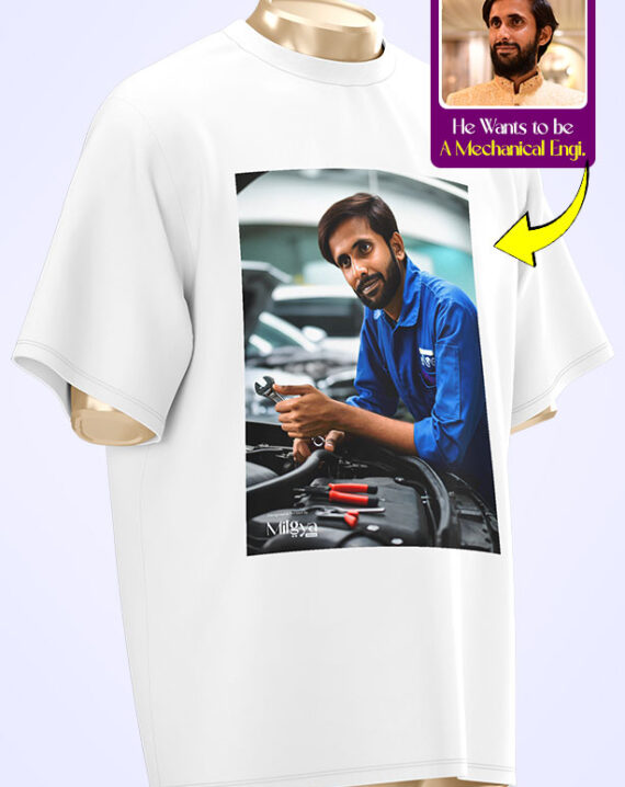 At Milgya Store, we turn your imagination into reality with Customized DTF Printed T-Shirts! 🌟 Whether you want to see yourself as a powerful superhero, a future doctor, astronaut, or anything you dream of, we've got you covered. 📸 How It Works: - Provide Us Your Picture. - We transform your image into your desired superhero or profession. - Your artwork will be printed on premium T-shirts using DTF Printing. - We Deliver it To Your Doorstep. ✅ Why Choose Milgya Store? We offer Washable, water-resistant, and scratch-resistant T-Shirts and Pictures are made uniquely for You! 📲 Visit Our Website: www.milgya.com Contact Us Through WhatsApp: 0335 9869666 Or Click This Link to Chat with Us on WhatSApp: https://wa.me/qr/AKMEOCNQYUHKO1 📱 Follow Us On Social Media: Facebook: https://www.facebook.com/milgyastore/ Instagram: https://www.instagram.com/milgyastore/ Pinterest: https://www.pinterest.com/milgyastore/ Youtube: https://www.youtube.com/@milgyastore/ #MilgyaStore #DreamsToReality #CustomTShirt #DTFPrinting #DTFPrints #DTFPrintingPakistan #CustomDTFPrinting #FutureProfession #PersonalizedGifts #TShirtPrinting #CustomTShirtPrint #DTFDesigns