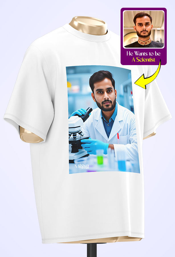 At Milgya Store, we turn your imagination into reality with Customized DTF Printed T-Shirts! 🌟 Whether you want to see yourself as a powerful superhero, a future doctor, astronaut, or anything you dream of, we've got you covered. 📸 How It Works: - Provide Us Your Picture. - We transform your image into your desired superhero or profession. - Your artwork will be printed on premium T-shirts using DTF Printing. - We Deliver it To Your Doorstep. ✅ Why Choose Milgya Store? We offer Washable, water-resistant, and scratch-resistant T-Shirts and Pictures are made uniquely for You! 📲 Visit Our Website: www.milgya.com Contact Us Through WhatsApp: 0335 9869666 Or Click This Link to Chat with Us on WhatSApp: https://wa.me/qr/AKMEOCNQYUHKO1 📱 Follow Us On Social Media: Facebook: https://www.facebook.com/milgyastore/ Instagram: https://www.instagram.com/milgyastore/ Pinterest: https://www.pinterest.com/milgyastore/ Youtube: https://www.youtube.com/@milgyastore/ #MilgyaStore #DreamsToReality #CustomTShirt #DTFPrinting #DTFPrints #DTFPrintingPakistan #CustomDTFPrinting #FutureProfession #PersonalizedGifts #TShirtPrinting #CustomTShirtPrint #DTFDesigns