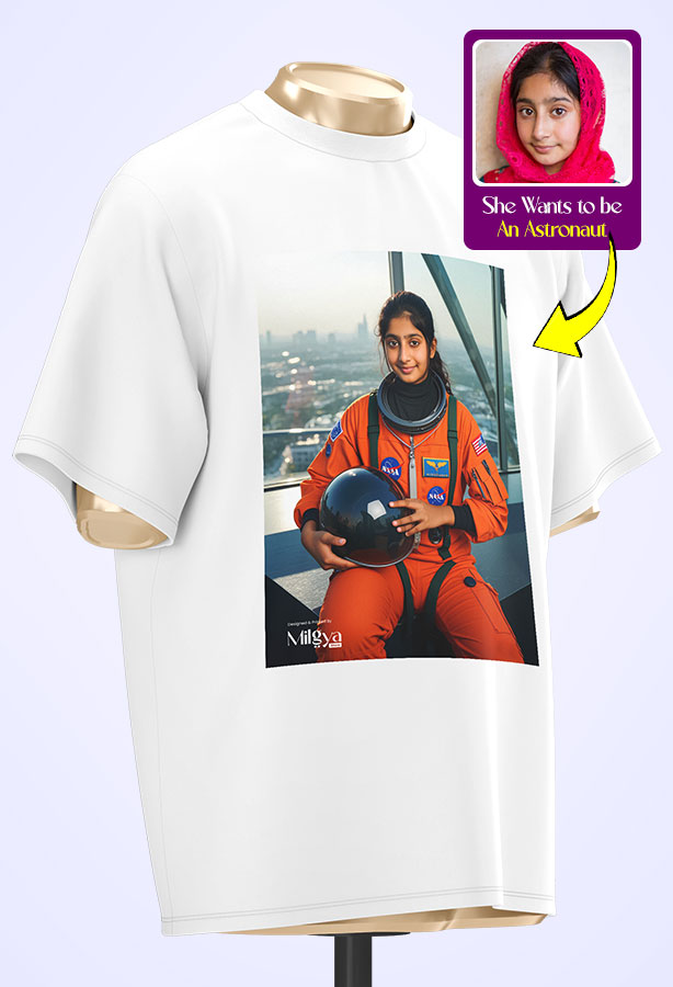 At Milgya Store, we turn your imagination into reality with Customized DTF Printed T-Shirts! 🌟 Whether you want to see yourself as a powerful superhero, a future doctor, astronaut, or anything you dream of, we've got you covered. 📸 How It Works: - Provide Us Your Picture. - We transform your image into your desired superhero or profession. - Your artwork will be printed on premium T-shirts using DTF Printing. - We Deliver it To Your Doorstep. ✅ Why Choose Milgya Store? We offer Washable, water-resistant, and scratch-resistant T-Shirts and Pictures are made uniquely for You! 📲 Visit Our Website: www.milgya.com Contact Us Through WhatsApp: 0335 9869666 Or Click This Link to Chat with Us on WhatSApp: https://wa.me/qr/AKMEOCNQYUHKO1 📱 Follow Us On Social Media: Facebook: https://www.facebook.com/milgyastore/ Instagram: https://www.instagram.com/milgyastore/ Pinterest: https://www.pinterest.com/milgyastore/ Youtube: https://www.youtube.com/@milgyastore/ #MilgyaStore #DreamsToReality #CustomTShirt #DTFPrinting #DTFPrints #DTFPrintingPakistan #CustomDTFPrinting #FutureProfession #PersonalizedGifts #TShirtPrinting #CustomTShirtPrint #DTFDesigns
